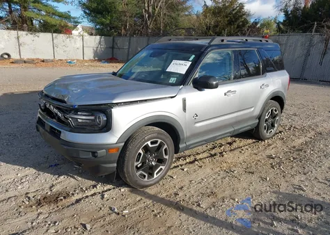 2023 Ford Bronco Sport Outer Banks из США, поврежденный, VIN 3FMCR9C66PRD92737